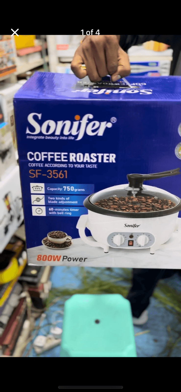 Sonifer coffee roaster